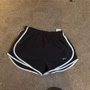 Nike Black and White Women's Shorts